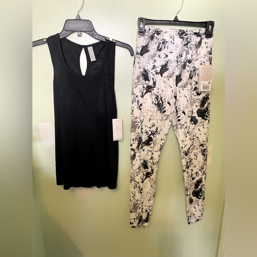 Balance Collection sport leggings and workout top NWT